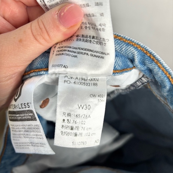 Levi’s Ribcage Cropped Bootcut Jeans Jazz Away size 30 - Picture 10 of 14